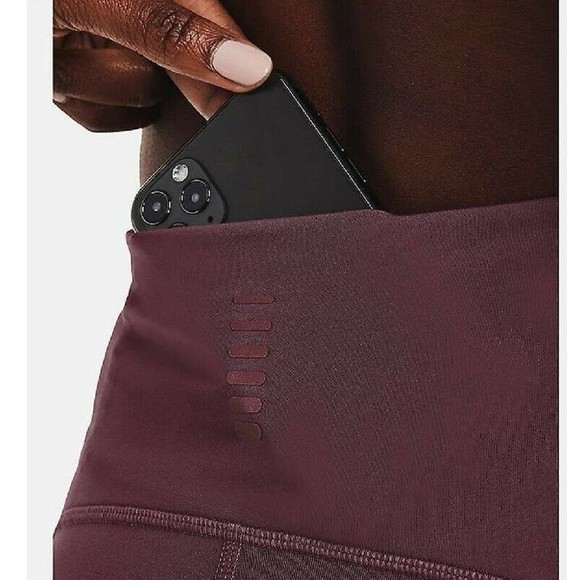 Under Armour Fly Fast 2.0 Compression Mid Rise Crop Athletic Leggings Size SM - Picture 8 of 14